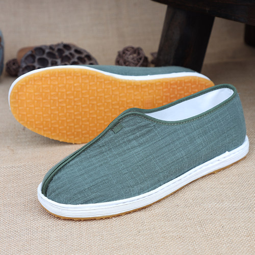 老北京中式风师父供养透气僧鞋