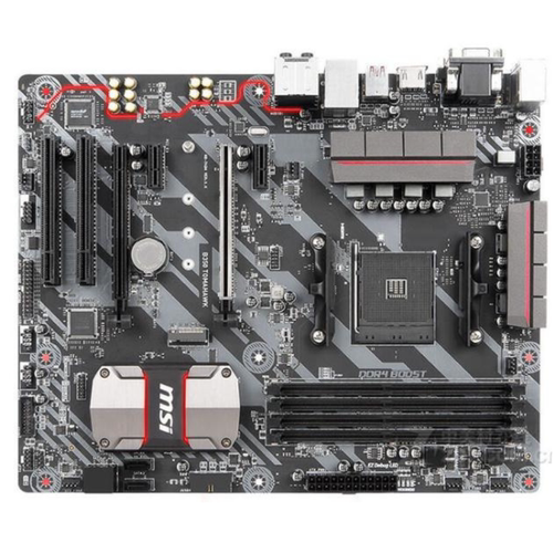 爆新 微星B350 TOMAHAWK主板 B350 AM4 VGA DVI HDMI M.2 DDR4