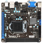 1150针MSI VGA 微星 MINI 爆新 H81 H81I ITX集成主板 17x17CM