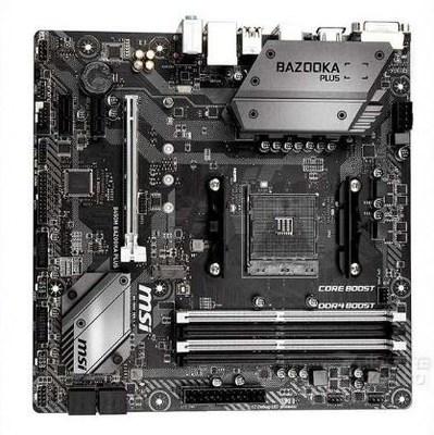 爆新 微星B450M BAZOOKA PLUS主板 B450 AM4 DVI HDMI M.2 DDR4