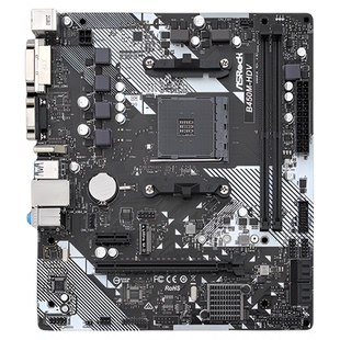 B450 AM4 M.2 华擎B450M DDR4 HDMI HDV集成主板 DVI 爆新 VGA