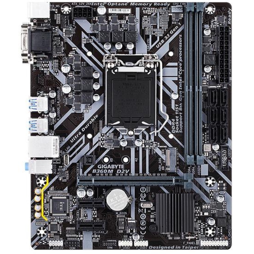 爆新 1151针Gigabyte/技嘉 B360M-D2V主板 B360 VGA DVI M.2 DDR4