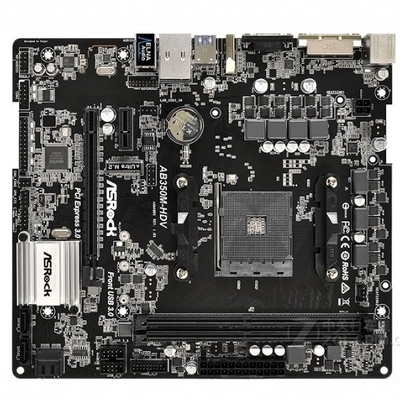 爆新 ASROCK/华擎科技 AB350M-HDV主板 B350 AM4 VGA M.2 DDR4