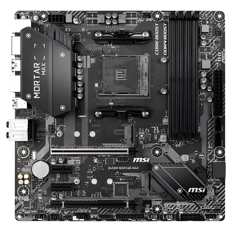 爆新 MSI/微星B450M MORTAR MAX主板 B450 AM4 HDMI DP M.2 DDR4