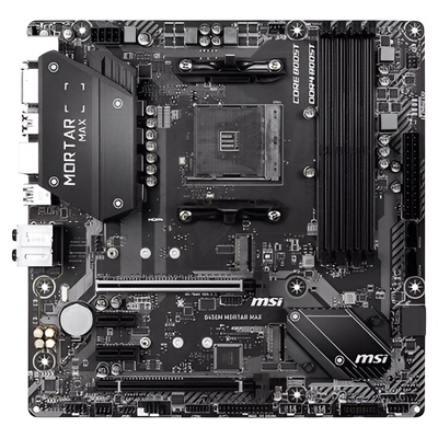 爆新 MSI/微星B450M MORTAR MAX主板 B450 AM4 HDMI DP M.2 DDR4