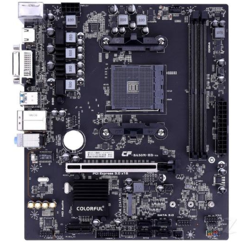 爆新 七彩虹战斧B450M-HD 魔音版 V14主板 B450 AM4 VGA M.2 DDR4