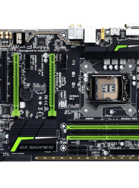 爆新 1151针技嘉G1.Sniper B7主板 B150 DVI HDMI M.2 USB3 DDR3