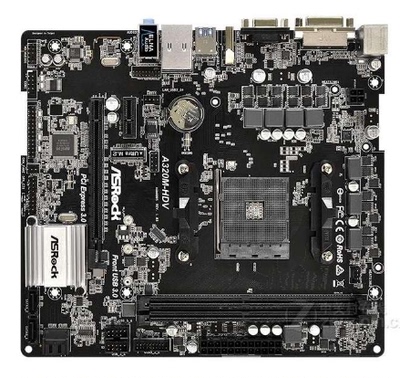 爆新 ASROCK/华擎科技 A320M-HDV主板A320 AM4 VGA HDMI M.2 DDR4