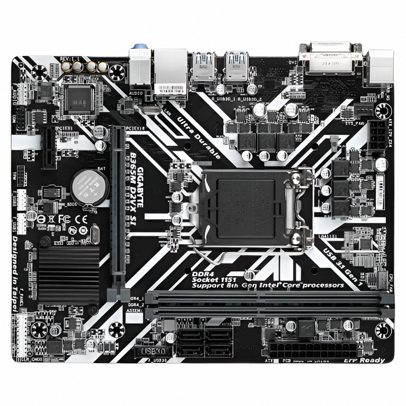 爆新 1151针技嘉B365M D2VX SI集成主板 B365 USB3 DVI M.2 DDR4