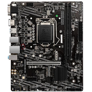爆新 1200针MSI/微星H410M BOMBER主板 H410 VGA HDMI M.2 DDR4
