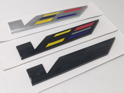 适用于凯迪拉克CT4/5/6 ATSL XTS SRX4叶子板侧标贴标改装车标
