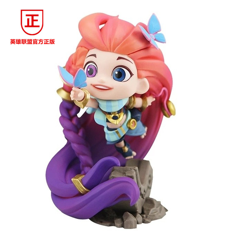 官方正版lol英雄联盟暮光星灵佐伊手办q版公仔模型摆件现货周边