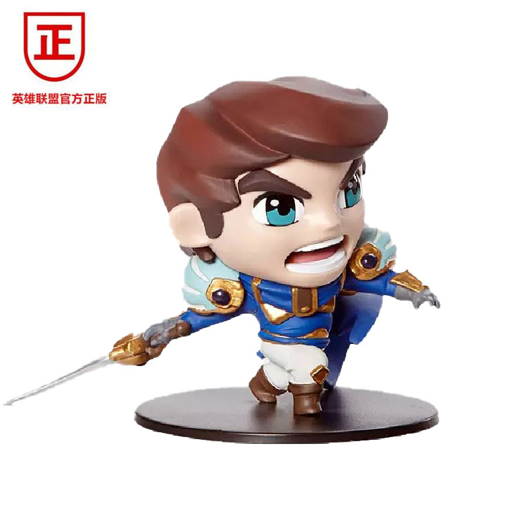 官方正版LOL英雄联盟德玛西亚之力盖伦手办Q版公仔模型摆件现货