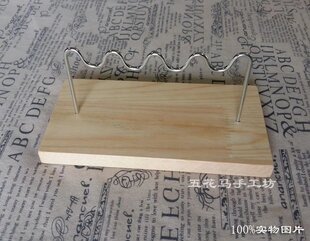 实木底座支架 烫架【可同时架四支烫把】烫花器防烫桌架工具配件