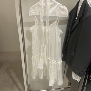 YOU 春款 代购 纯色褶皱腰带连衣裙 MUCH韩国东大门正品 LOVE