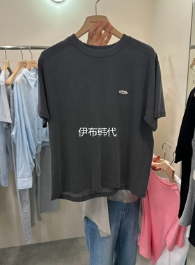 URBANSTORY/REMAKING韩国东大门代购26夏款 圆领休闲简约字母T恤