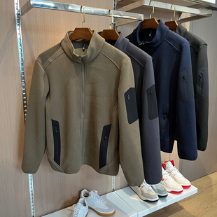 807 B13 13042 秋冬保暖奥利绒拉链夹克外套