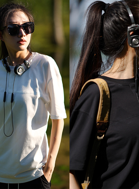 17146 部落男装美式休闲极简主义夏季休闲短袖T恤