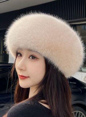 伊玲秀逛街韩版女平顶帽