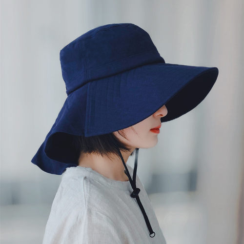 遮阳帽女生春夏大沿防晒防紫外线
