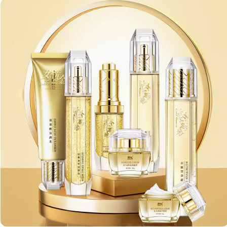 靓妃女人黄金水乳套补水护肤滋润套装