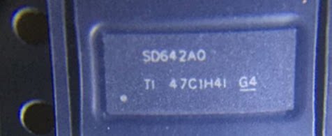TS3DV642A0RUAR 丝印 SD642AO WFQFN-42 多通道开关多路复用器
