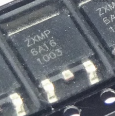 DIODES美台 ZXMP6A16KTC 丝印ZXMP6A16 TO-252 场效应管 60V5.4A