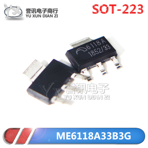 ME6118A33B3G低压差线性稳压器