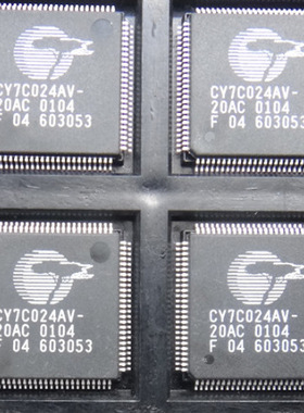 进口原装全新 CYAT81688-100AS61Z CY7C024AV-25AC TQFP100
