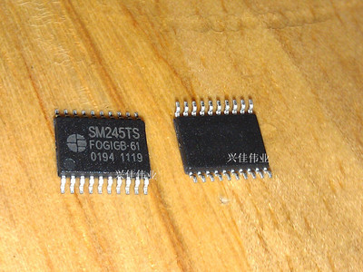 SM74HC245TS SM245TS 贴片TSSOP 密脚 LED显示屏IC