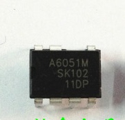 STR-A6051M DIP-7直插 A6051M 离线式PWM开关电源芯片