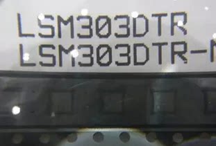 【直拍】LSM303DTR LSM303D 丝印303H  加速度传感器
