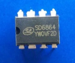 SD6864 开关电源管理芯片IC 直插DIP-8 士兰微 原厂正品