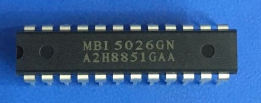 （直拍）MBI5026GN直插DIP-24 MB15026GN恒流LED驱动器芯片