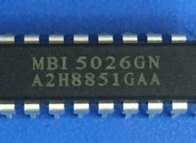 （直拍）MBI5026GN 直插DIP-24 MB15026GN 恒流LED驱动器芯片