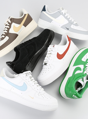 多色现货 Nike Air Force 1 AF1 休闲低帮板鞋 FJ4801、HF0022