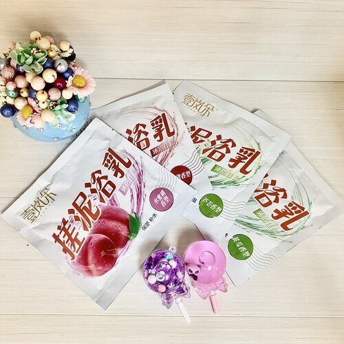 壹岚朵搓泥浴宝玫瑰芦荟柠檬蜂蜜黄瓜搓泥宝贝通用搓泥宝去角质