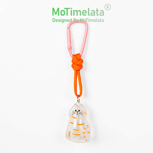 MoTimelata猫毛收纳盒吊坠钥匙扣挂饰猫咪毛发存放胶囊包包挂饰