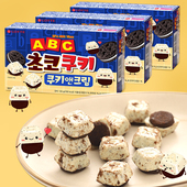 网红零食 LOTTE乐天ABC巧克力味字母曲奇饼干休闲小吃 韩国进口