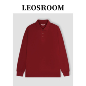 POLO衫 打底休闲纯棉春秋上衣 体恤宽松2023新款 男长袖 翻领T恤秋季