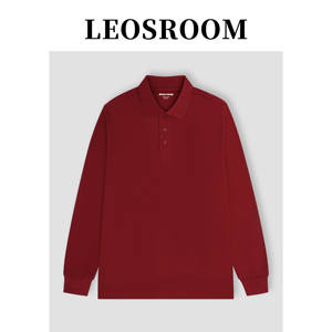 春秋季长袖休闲POLO衫