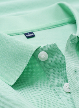 新款打底polo高级潮流薄款T恤学生轻熟夏T恤男POLO翻领日系