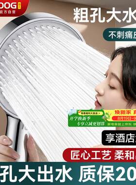 iLeddog精工花洒喷头增压