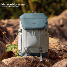 Mr.ace Homme户外双肩包女轻便大容量徒步背包大学生运动旅行书包