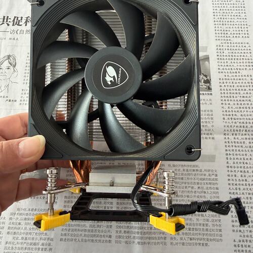 议价骨伽COUGAR风擎60六铜管CPU散热器，支持115X/1