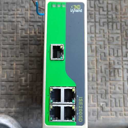议价映翰通工业以太网交换器，ISE2005D，实物拍摄，成色如图