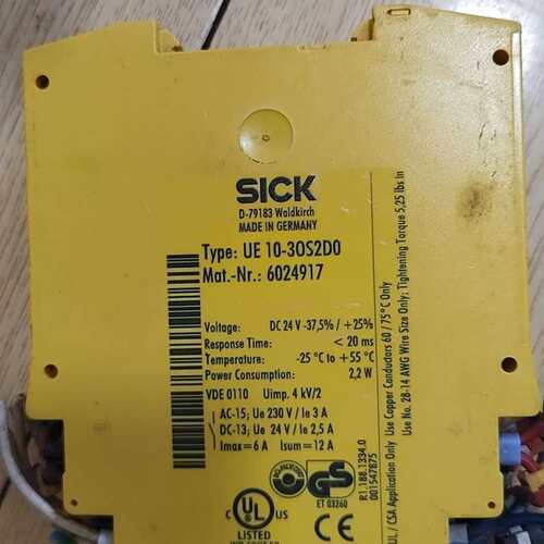 议价SICK西克UE10-3OS2D0安全继电器，议价出售