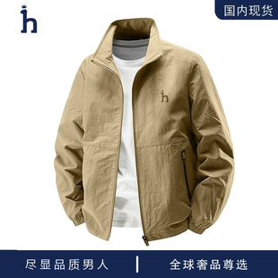 【品牌现货撤柜】春秋新款夹克男士外套大码休闲三防户外冲锋衣男