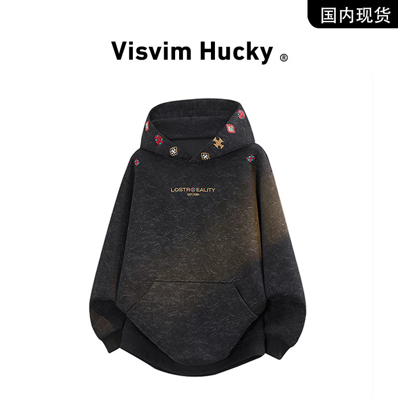 【官网正品】VISVIM HU卫衣