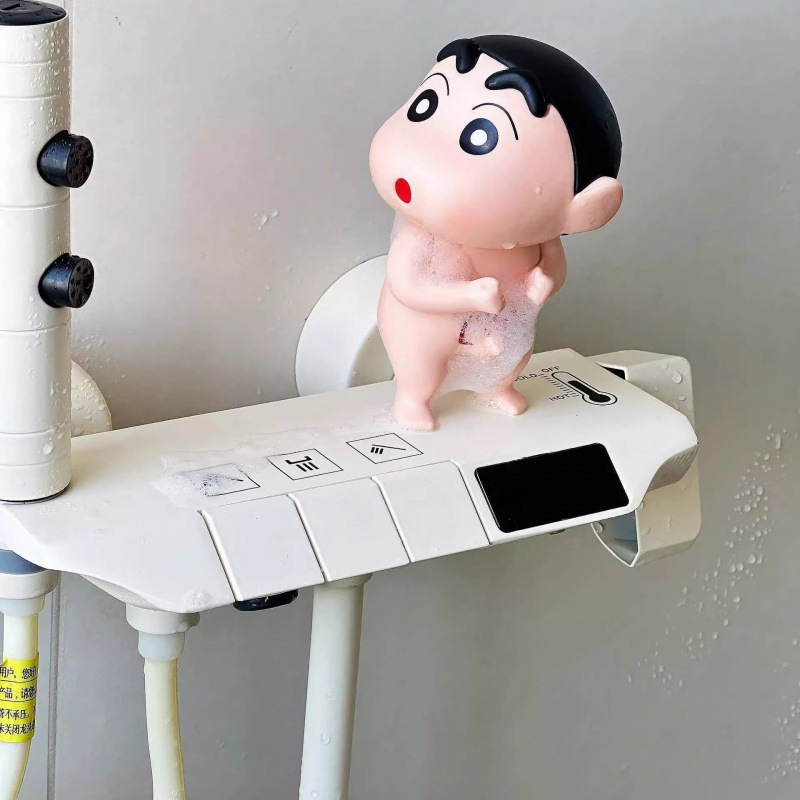 【洗澡蜡笔小新】可爱摆件卫生间洗手池饰品家居好物高级感小众